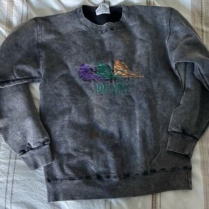 Vintage Whistler acid wash sweatshirt